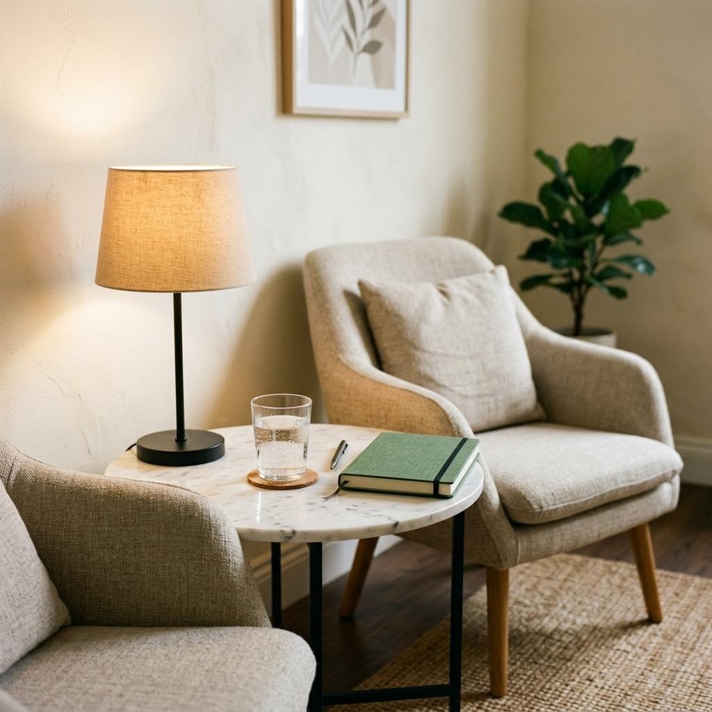 Illustrative image of a quiet consultation corner